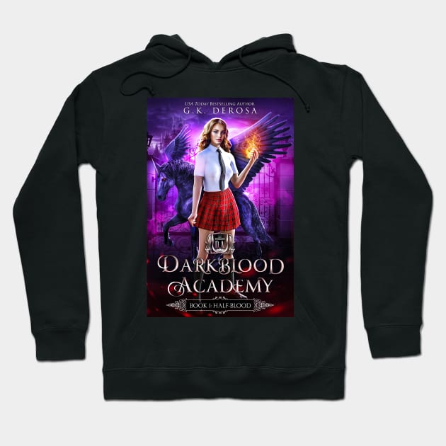 Darkblood Academy Hoodie by GK DeRosa Swag Store 